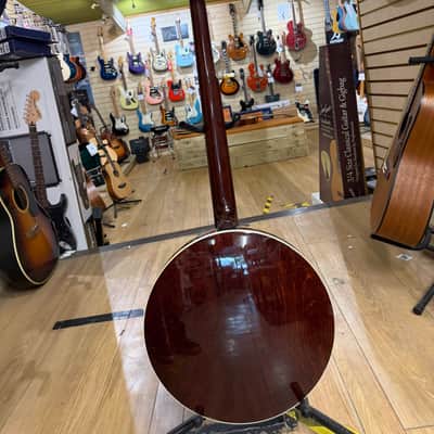Deering Eagle II 5-String Banjo 2010s - Stained Natural image 8