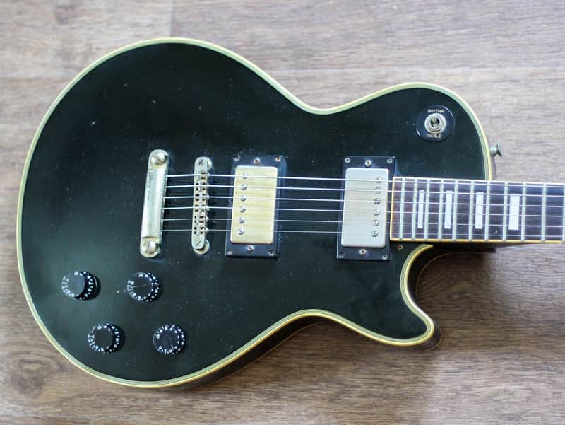 Gession Les Paul Custom 1970s Black | Reverb