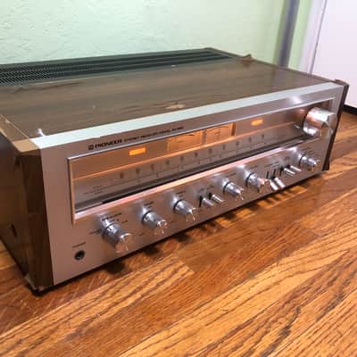 Silver Face Pioneer SX-650 Receiver 70's - Serviced! image 4