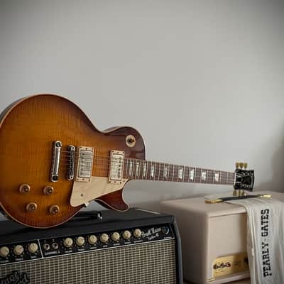 Gibson Custom Shop Billy Gibbons "Pearly Gates" Les Paul Std. VOS "Holy Grail" Ltd. Run! Serial: #BG145 nur 3,92kg!  2009 - VOS Pearly Gates Burst image 25