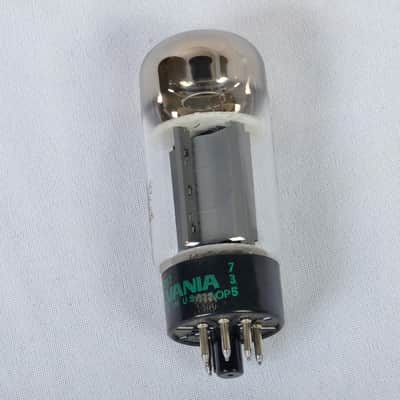 Vintage Matched Pair Sylvania 6L6 Power Tubes – USA Made – Good Matching Performance image 3