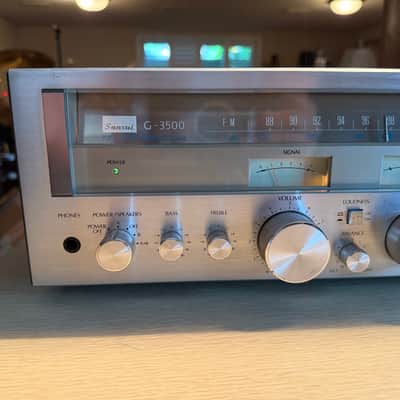 Sansui G-3500 Pure Power Stereo Amplifier Excellent Condition Fresh Pro Service! image 5