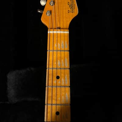 LsL Instruments Saticoy S Style 2025 - Dakota Red Over Purple Pasiley image 4