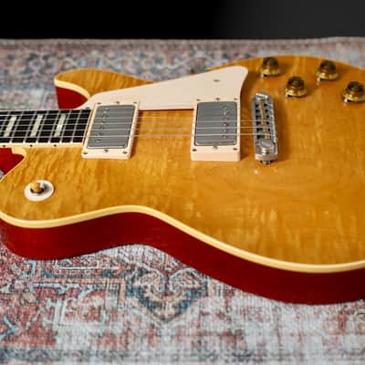 Gustavsson Bluesmaster BM-59 Ltd 2020 - Lemon Drop w/ 1-Piece Top. Clean. image 3