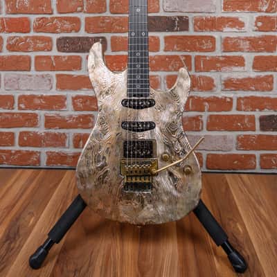 ESP Exhibition Limited Original Series Snapper CTM FR Sand Blasted Maziora Gold Leaf 2017 w/OHSC image 4
