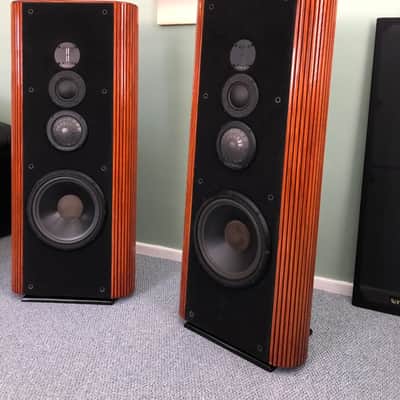 Infinity Kappa 8 Vintage Speakers ~FULLY RESTORED~ Piano Finish ! LOOK ! image 10