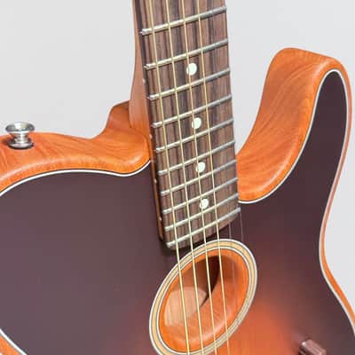 Fender Acoustasonic Player Telecaster Acoustic-Electric Guitar - Shadow Burst image 5