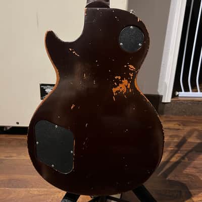 Gibson Les Paul Studio '50s Tribute T 2016 - Satin Gold Top image 19