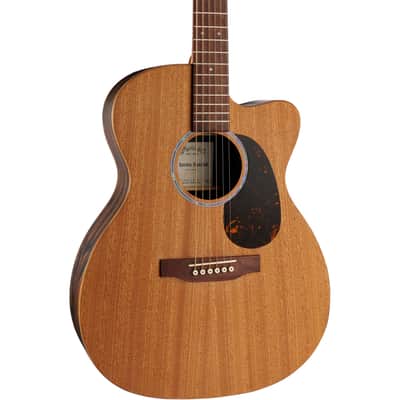 Martin OMC-X2E Ziricote Special X Series Acoustic Electric Guitar - Natural image 1
