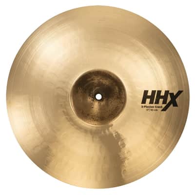 Sabian HHX X-Plosion Crash Cymbal 17" Brilliant image 1