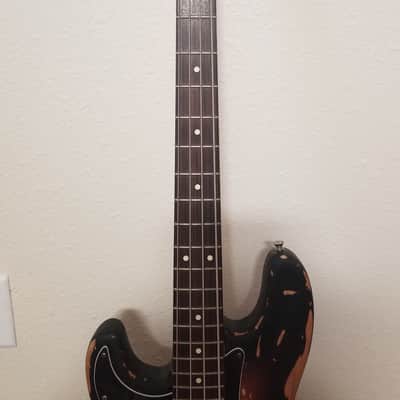 2007 Left hand Fender American Standard Precision bass image 5