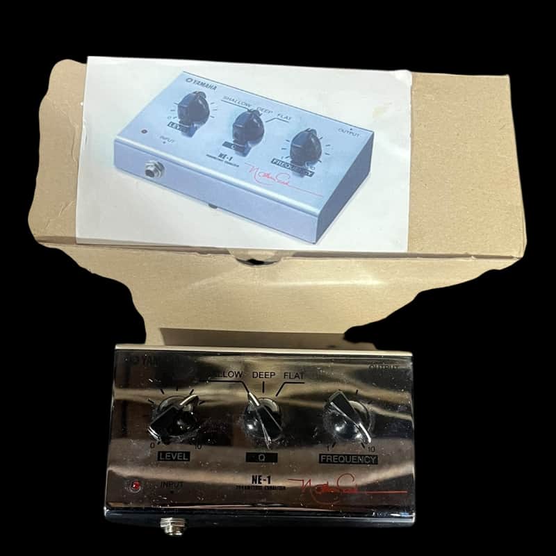 Yamaha NE-1 Nathan East Signature Parametric Equalizer 2000 - 2007 - Chrome X12849 image 1