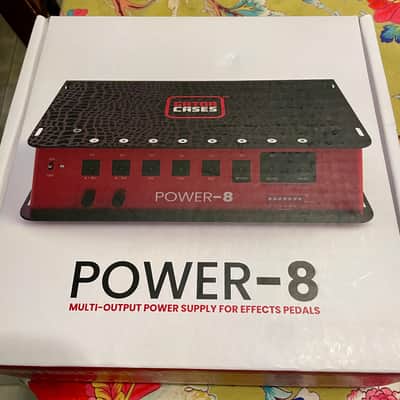 Gator GTR-PWR-8 Power Supply With 8 Isolated Outputs 2010s - Black image 1