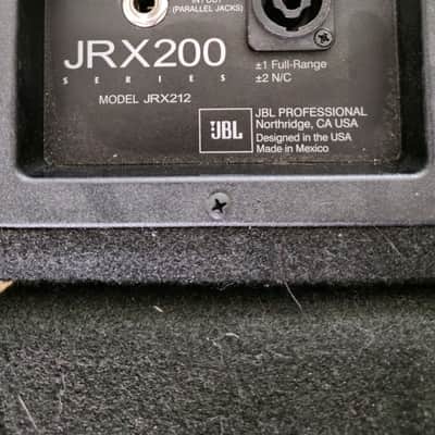 JBL JRX212 2-Way 12" Passive Speaker 2010s - Black image 2