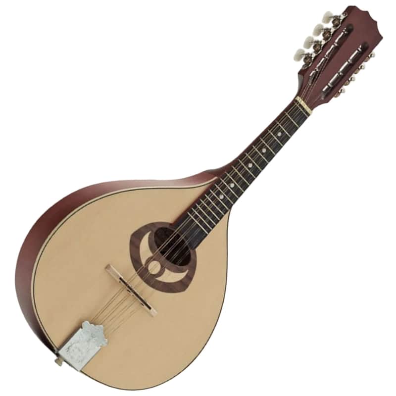Ozark Flat Back Solid Spruce Portuguese Style Mandolin image 1