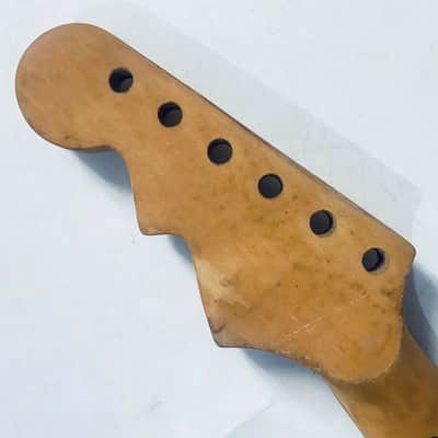 Custom DIY Maple Wood Guitar Neck, 22 Frets Rosewood Fingerboard image 7