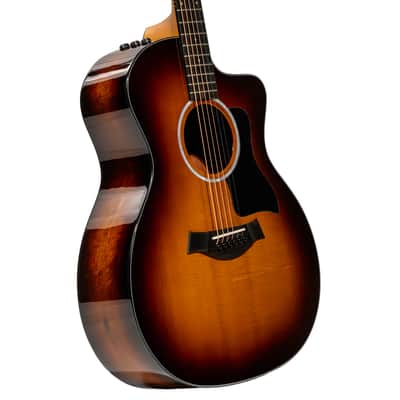 Taylor 214ce-K Plus Grand Auditorium Acoustic Electric Guitar, Torrefied Spruce/Hawaiian Koa image 3