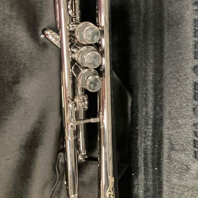 790RL-B Big Bell Cannonball trumpet w/reverse leadpipe - Black Lacquer image 6