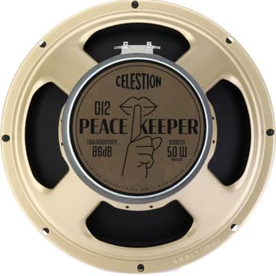 Celestion Peacekeeper 50-watt 8-ohm 12-inch Guitar Amplifier Speaker image 2