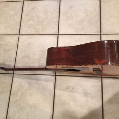 USA-MADE '60s/'70s Elger Custom Built Brazilian Rosewood Acoustic Guitar Ardmore PA PROJECT FOR PARTS/REPAIR image 3
