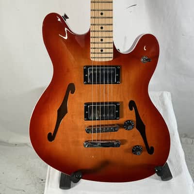 Squier Affinity Starcaster Deluxe 2020s - Sienna Sunburst image 1