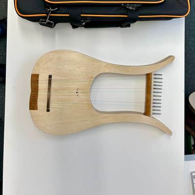 Cithara Lyre Harp with Inlay Ancient Techniques - 12 Strings image 16