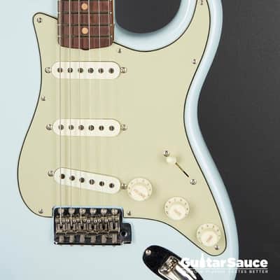 Fender Vintage Custom 59 Stratocaster Time Capsule Faded Aged 2025 - Sonic Blue (COD 1871NG) image 4