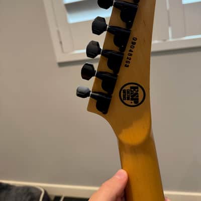 ESP KH-4 Kirk Hammett Signature 1998 - 1999 - Black image 6