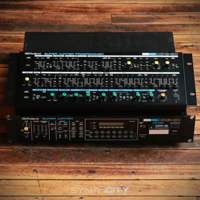 1985 Roland MKS-80 Super Jupiter Rackmount Sound Module w/ MPG-80 Programmer