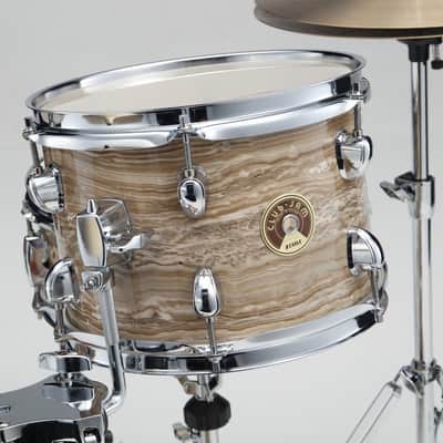 Tama LJK48S-CMW Club-Jam Shell Kit 4 pcs - Cream Marble Wrap/Chrome HW image 7