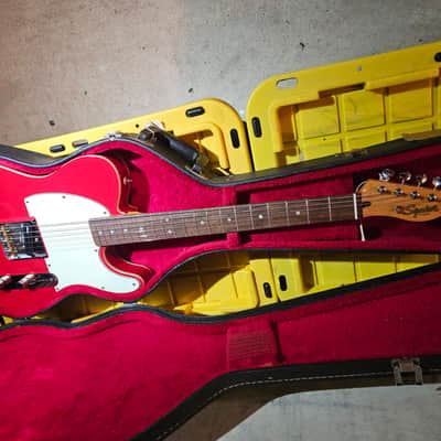 Classic vibe esquire, bright red Duncan mini humbucker image 7