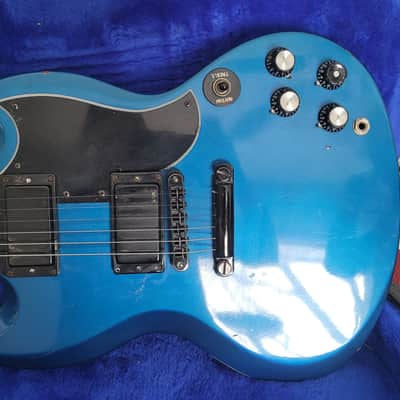 Gibson SG Custom Showcase Edition 1988 - Electric Blue image 13