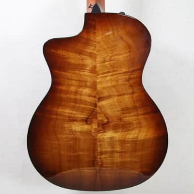 2017 Taylor 224ce-K DLX Koa Grand Auditorium Acoustic Electric Guitar w/ OHSC image 3