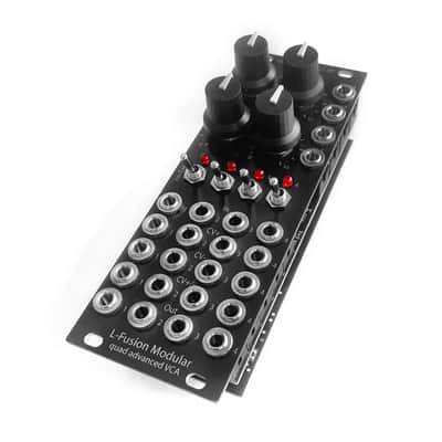 Compact low noise Eurorack Quad analog VCA with dual Ring Modulator and voltage controlled crossfaders image 4