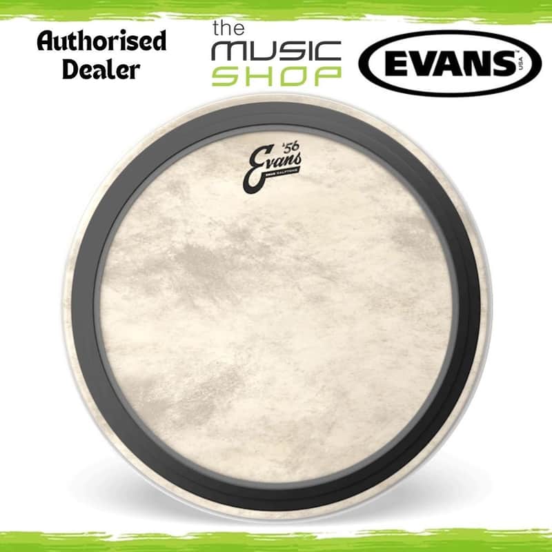 Evans 22" EMAD Calftone Bass Drum Head, Batter Bass Drumhead - BD22EMADCT