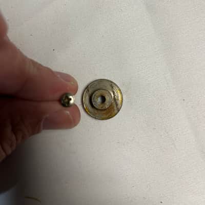 VINTAGE 1960'S FENDER JAZZ PRECISION BASS STRING TREE VINTAGE FENDER BASS STRING TREE image 2