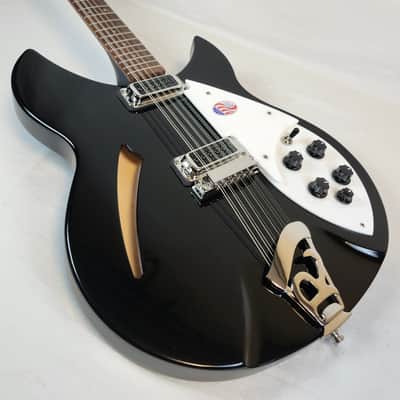 Rickenbacker 330/12 JG, 330 JetGlo 12-String Hollowbody Guitar, w/HSC image 9