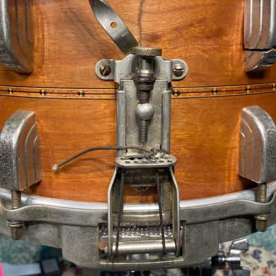 Leedy 6.5x14" Leedy USA Custom Shop / Craviotto Solid Cherry Shell “Relic Series” Snare Drum 2008 #2 of 3!! image 8