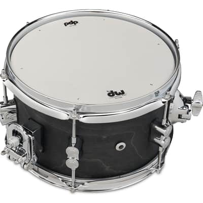 PDP Concept Series Black Wax Maple Snare, 6x10, Satin Black w/Chrome Hardware (PDSN0610BWCR) image 2