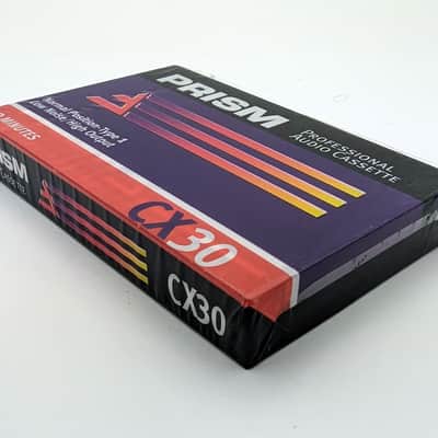 Sealed Prism Professional 30 Minutes CX30 Type 1 Normal Position Blank Cassette Tape image 4