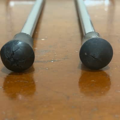 Vintage 1960-1970s 3/8” (9.5mm) Gull Wing Bass Drum Spur Pair image 6