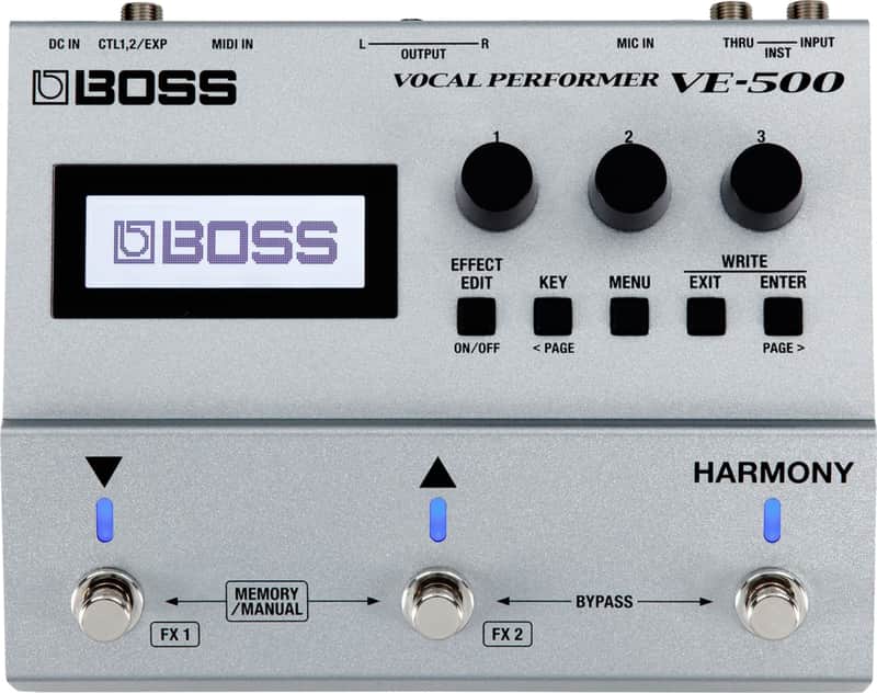 Boss VE-500 Vocal Performer Multi-Effects Processor image 1