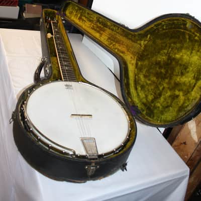 Vintage Bacon Professional 2 Open Back Banjo With Hard Shell Case image 16