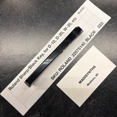 ORIGINAL Roland Replacement SHARP/BLACK Key, Unweighted (22575140) for Juno-1, D-10/20, HS-10, W-30, etc