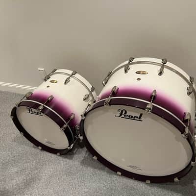 Pearl Masterworks - Mike Portnoy Mike Mangini Custom Piano White Purple Fade Lacquer image 13