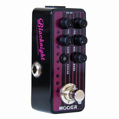 Mooer 009 Blacknight Versatile Digital Dual Channel Preamp Pedal True Bypass Free Shipment,price include the import duty for US buyer image 2