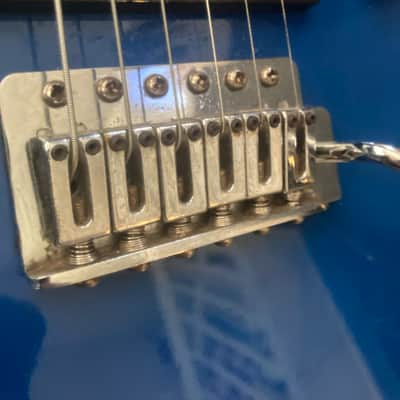 Charvette by Charvel Model 200 1989 - Royal Blue image 8