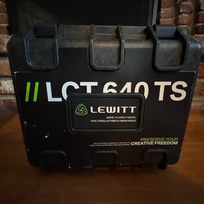 Lewitt LCT-640-TS "Twin System" Dual-Output Large Diaphragm Condenser Microphone 2010s - Black image 5