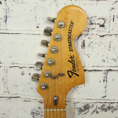 1977 Fender USA Stratocaster Natural Finish Electric Guitar W/ Hard Shell Case image 6