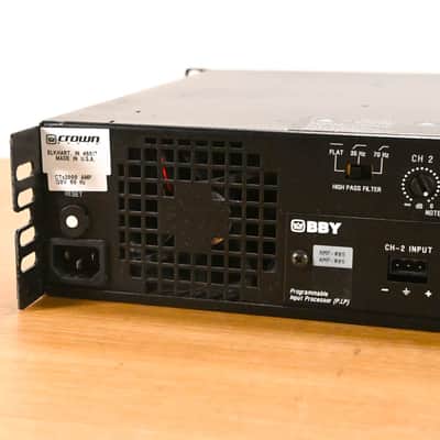 Crown CTs 2000 2-Channel 1000W Power Amplifier CG01X62 image 9